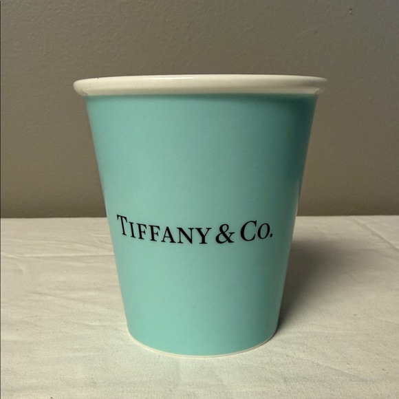 Tiffany & Co. Other - Tiffany & Co Bone China Coffee Cup Tiffany Blue Japan 10oz